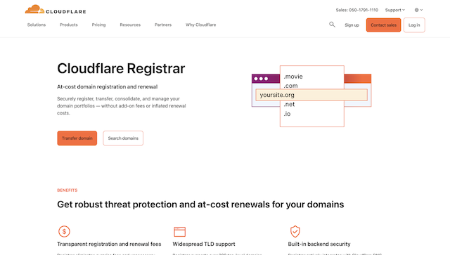 Cloudflare Registrar